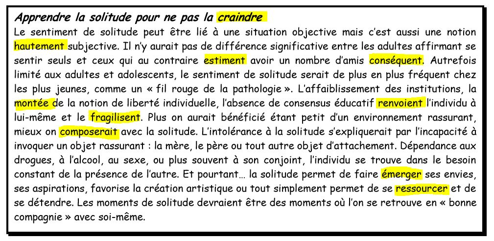 reading-comprehension-practice-in-french-la-solitude-level-b1
