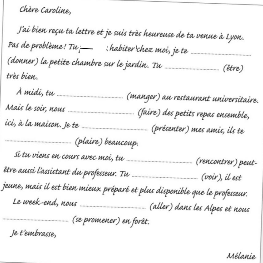 Practice French tip for future tense