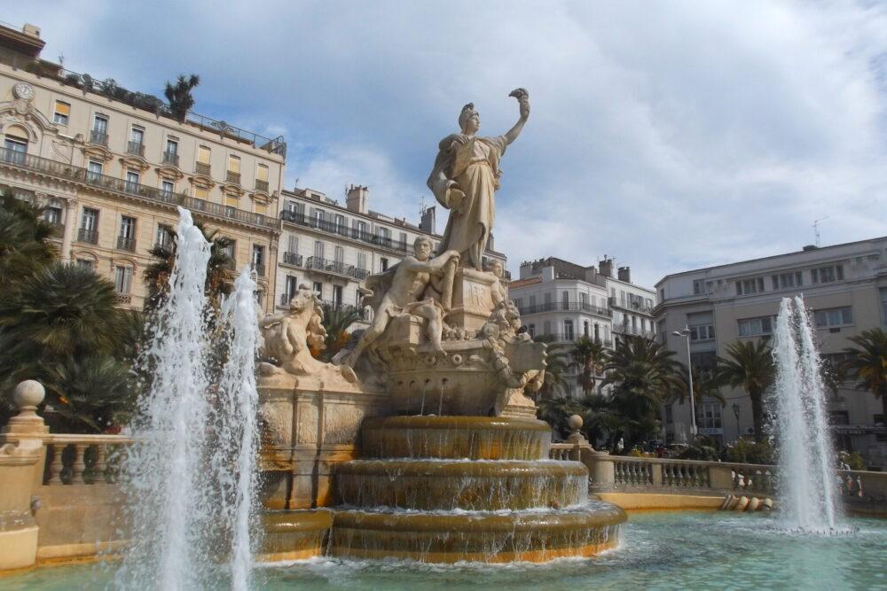 Place liberte Toulon France